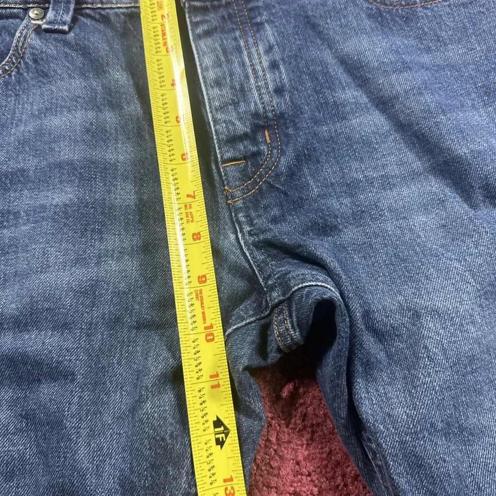 Suitsupply Candiani Denim Jeans Mens Fit 35/33 Blue Italian Button Fly Selvedge